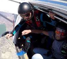The actor is an adventure lover and also participated in skydiving.